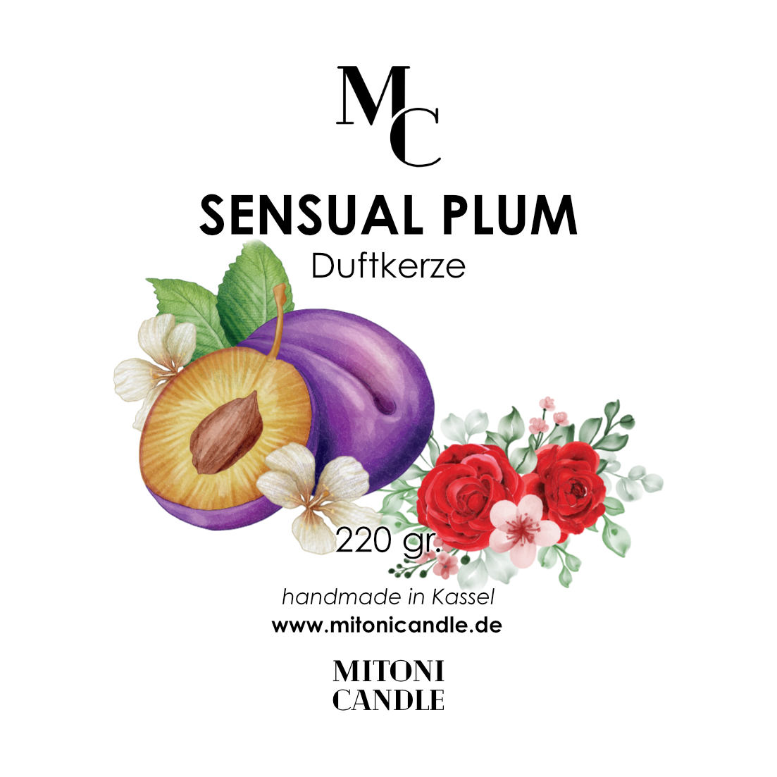 SENSUAL PLUM | Duftkerze